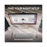 Logitech MX Brio Ultra HD 4K Collaboration and Streaming Webcam - Pale Grey (Brand New) - view 7