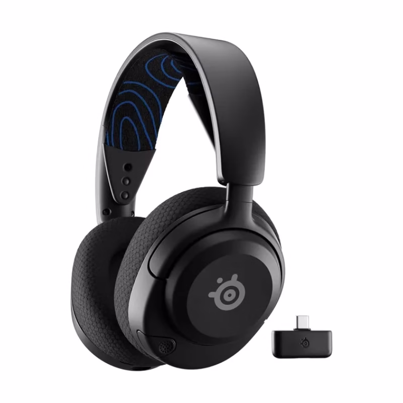 SteelSeries Arctis Nova 5P Wireless Multi-System Gaming Headset — Neodymium Magnetic Drivers (Brand New) - view 7