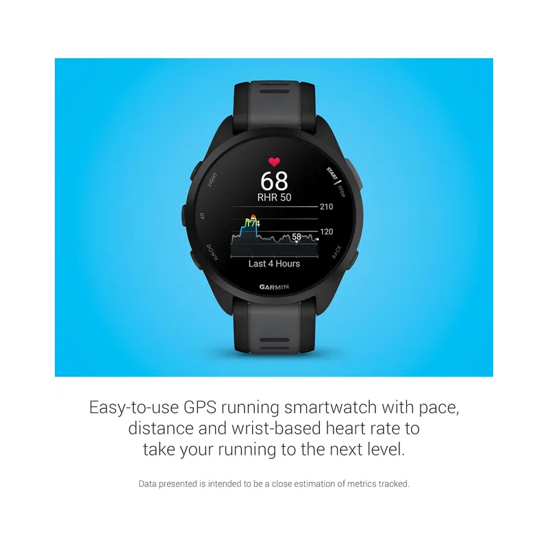 Garmin Forerunner 165 Running Smartwatch, Colorful AMOLED Display - Open Box - view 4