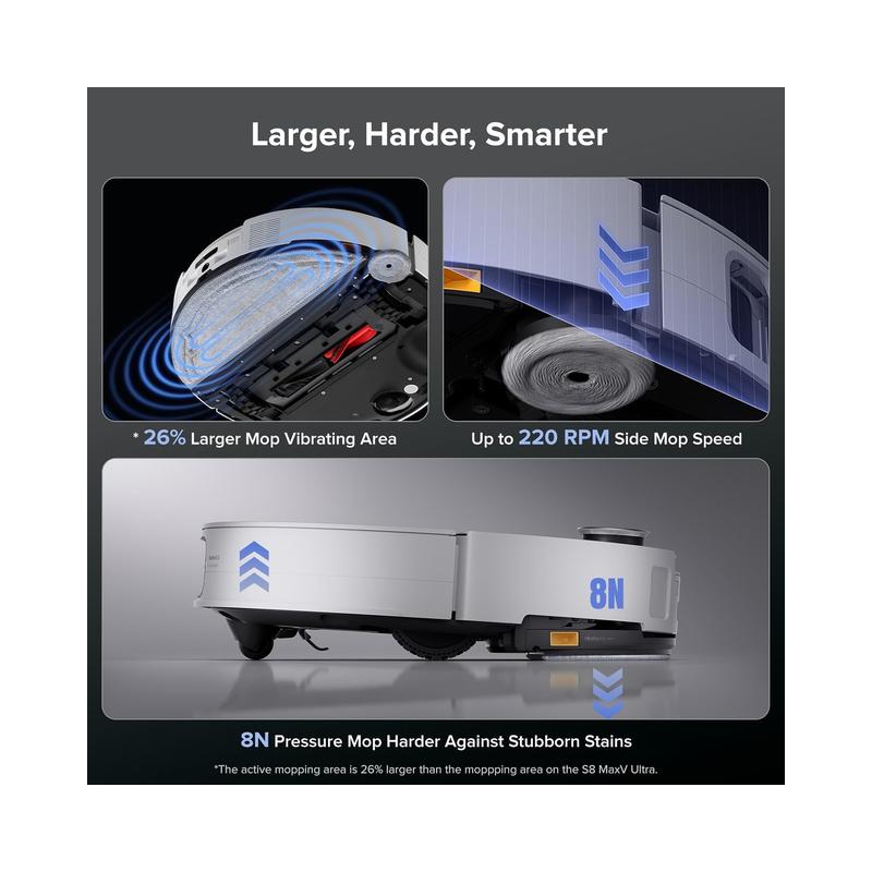 Roborock Saros 10 Robot Vacuum and Mop (Open Box) - view 7