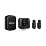 Shure MoveMic Two Kit - Pro Wireless Lavalier Microphones with Camera Receiver, MV-Two-KIT-Z7 - Black (Brand New) - view 5