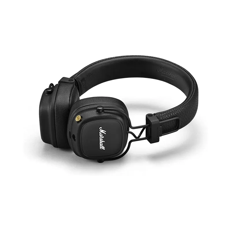 Marshall Major IV On-Ear Bluetooth Headphone, 80+ Hours of Wireless Playtime with Wireless Charging - Black (Brand New) -.