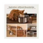 Smartoo Wireless Cat Water Fountain Stainless Steel (Brand New) - view 7
