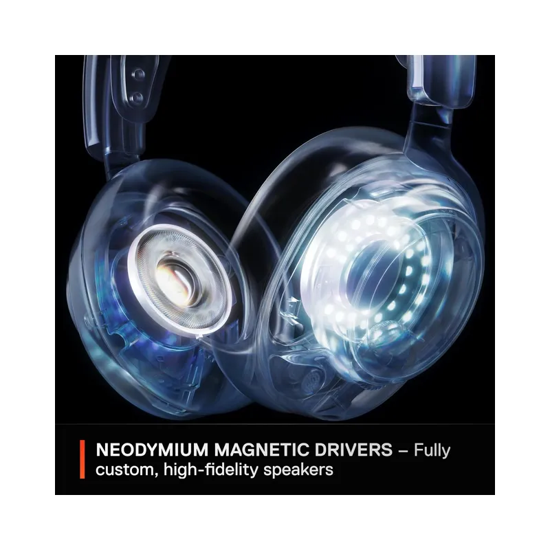 SteelSeries Arctis Nova 7X Wireless Multi-Platform Gaming Headset — Neodymium Magnetic Drivers - 2.4GHz + Bluetooth — 38Hr.