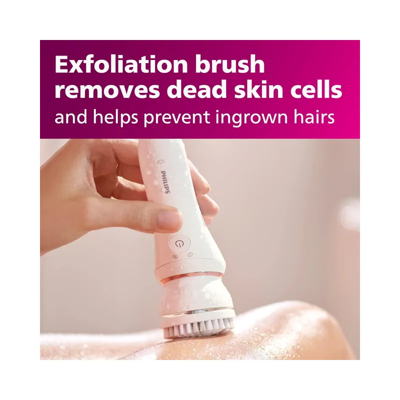 Philips Epilator Series 8000, Wet & Dry Epilator for Legs, Body & Feet (Open Box) - view 5