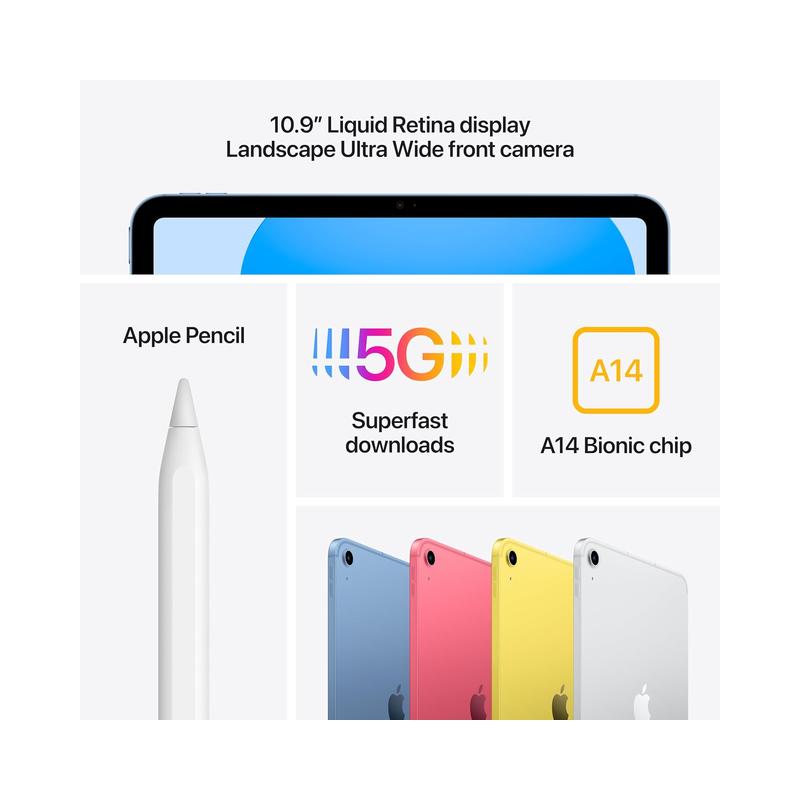 Apple iPad 10.9" (10th Generation) - Brand New - view 2