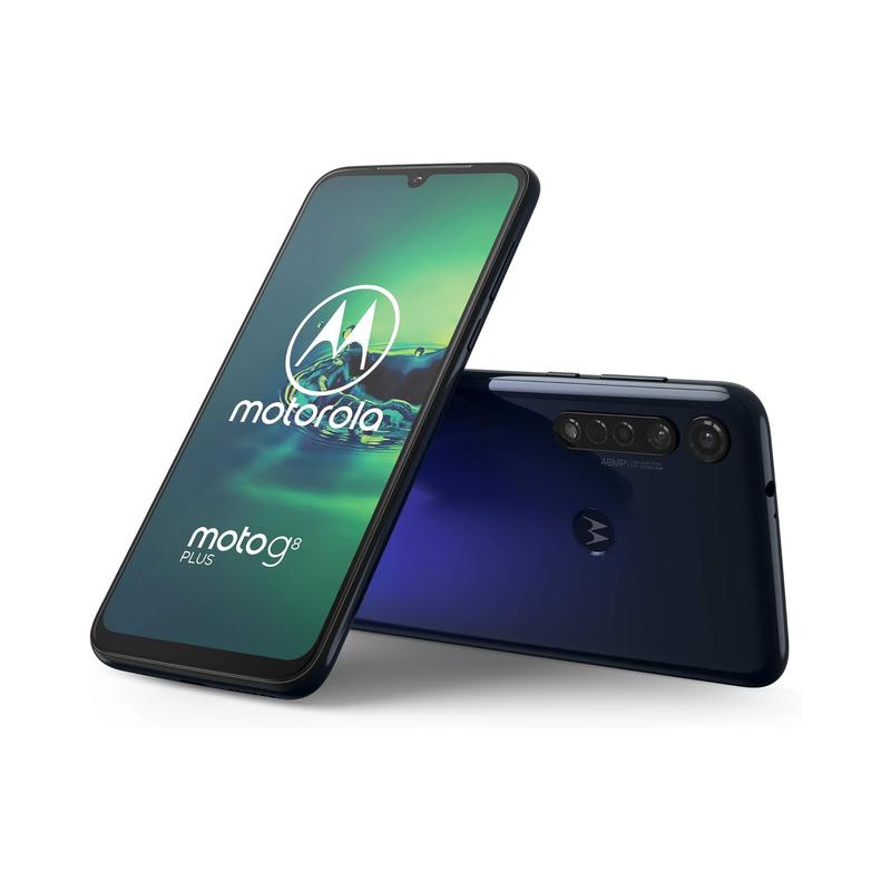 Motorola G8+ 64GB, Dual Sim, cosmic blue, International Model - (Open Box) - view 5