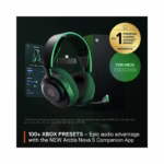 SteelSeries Arctis Nova 5X Wireless Multi-System Gaming Headset — Neodymium Magnetic Drivers- Xbox, PC, PS, Switch, Mobile.