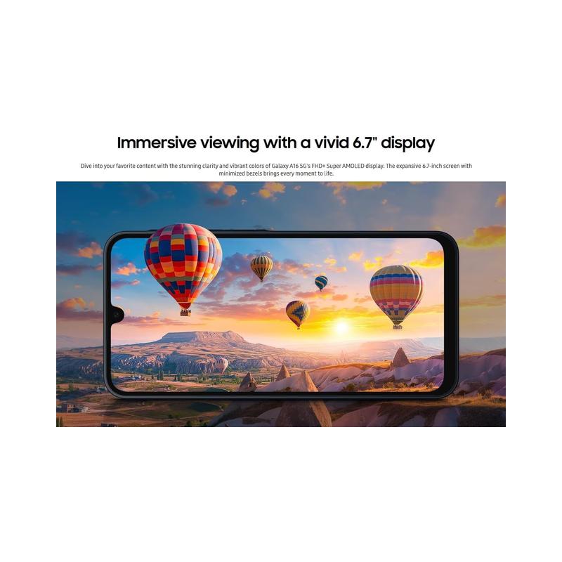 Samsung Galaxy A16 4G 128GB Unlocked Dual Sim, International Model - Brand New - view 6