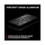 SteelSeries Apex Pro Mini Wireless HyperMagnetic Gaming Keyboard - World's Fastest Keyboard –Compact 60% Form Factor (Brand.