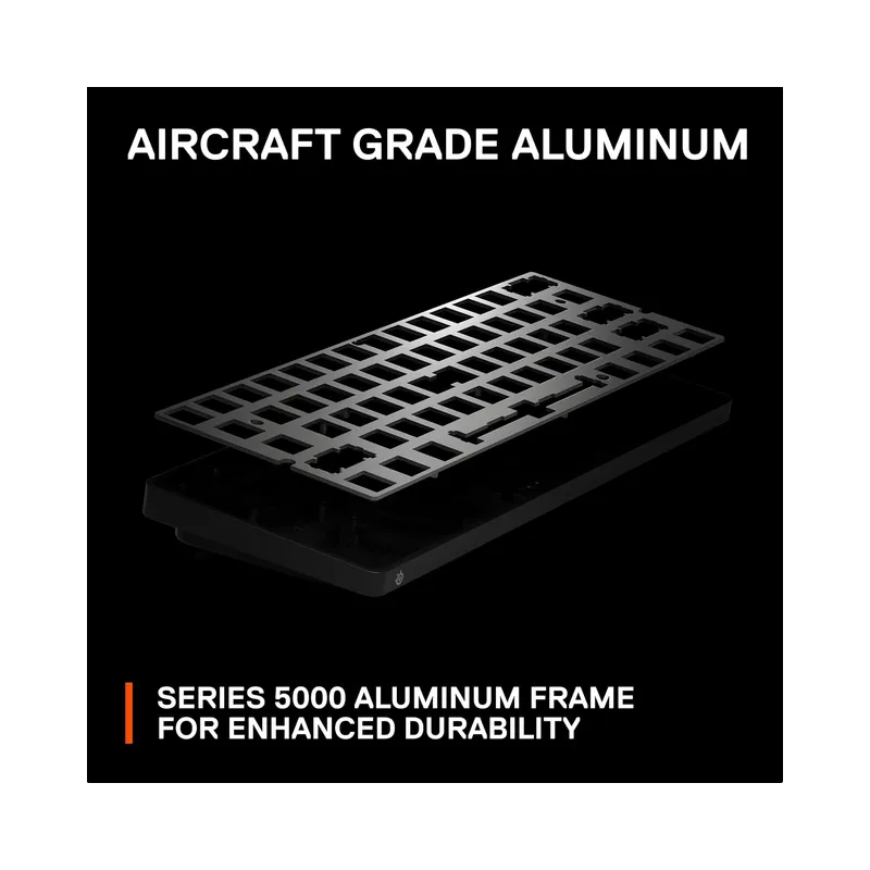 SteelSeries Apex Pro Mini Wireless HyperMagnetic Gaming Keyboard - World's Fastest Keyboard –Compact 60% Form Factor (Brand.