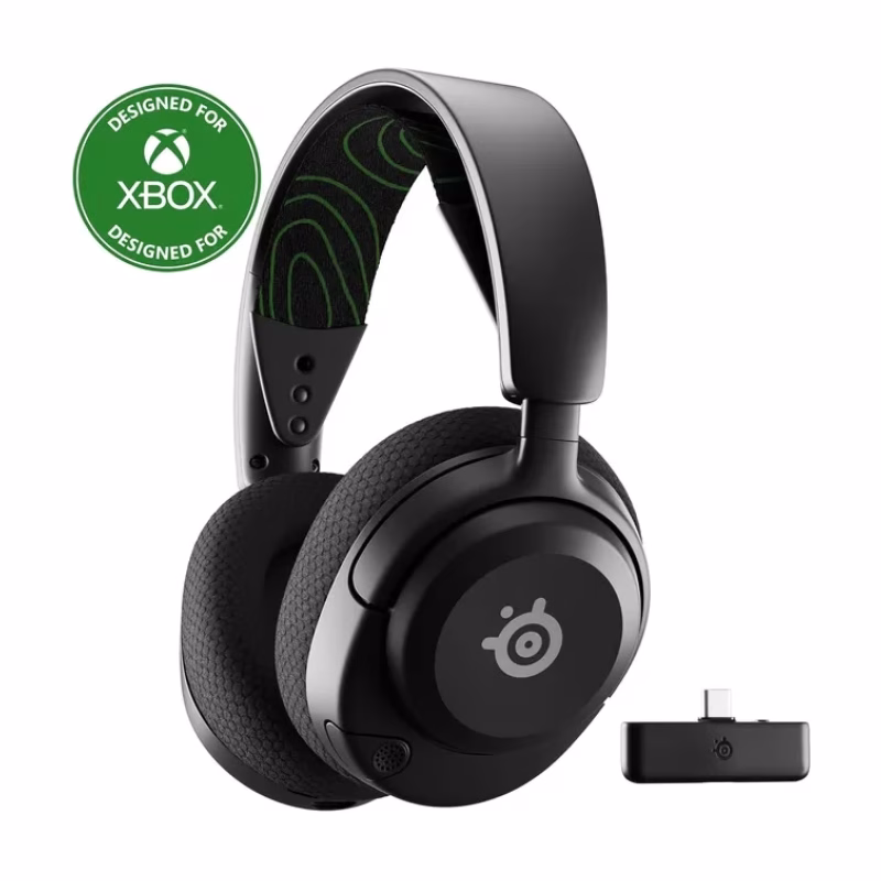SteelSeries Arctis Nova 5X Wireless Multi-System Gaming Headset — Neodymium Magnetic Drivers- Xbox, PC, PS, Switch, Mobile.