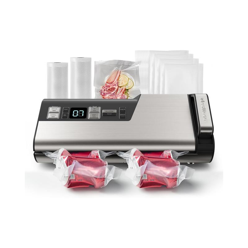 Mesliese Vacuum Sealer Machine, 95kPa 140W Double Seal Powerful Food Sealer - Brand New