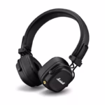 Marshall Major IV On-Ear Bluetooth Headphone, 80+ Hours of Wireless Playtime with Wireless Charging - Black (Brand New)