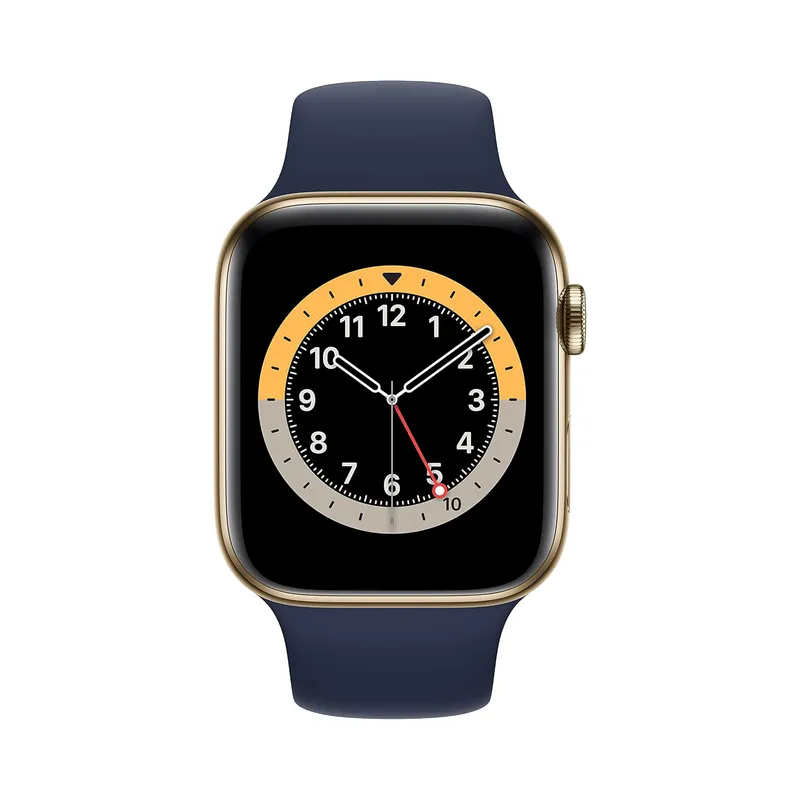 Apple Watch Series 6 - 40mm, GPS + Cellular, Stainless Steel Case - (Certified Pre-Owned) - view 6