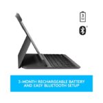 Logitech Slim Folio Pro Backlit Bluetooth Keyboard Case for iPad Pro 11-inch (1st, 2nd, 3rd, 4th gen - 2018, 2020, 2021,.