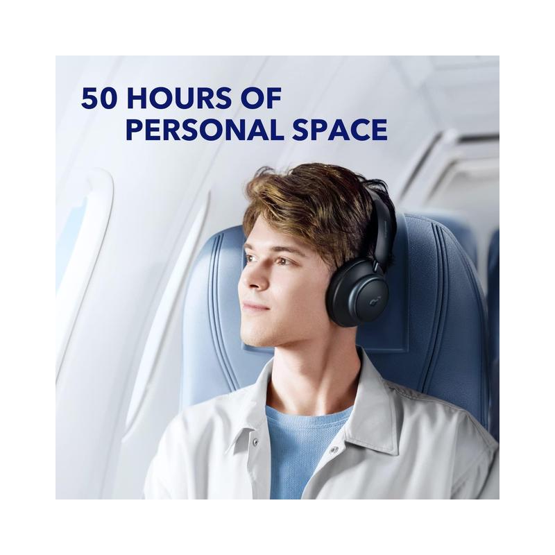 Soundcore by Anker Space Q45 Adaptive Active Noise Cancelling Headphones (Black) - Brand New - view 6