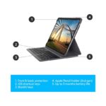 Logitech Slim Folio Pro Backlit Bluetooth Keyboard Case for iPad Pro 11-inch (1st, 2nd, 3rd, 4th gen - 2018, 2020, 2021,.