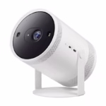 Samsung The Freestyle 2nd Gen Smart Portable Projector with Gaming Hub, 30” to 100” Big Screen, FHD, HDR, 360° Sound, Home.