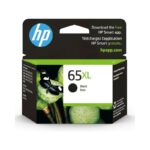 [Original] HP 65XL Black High-yield Ink Cartridge | Works with HP AMP 100 Series, HP DeskJet 2600, 3700 Series, HP ENVY.