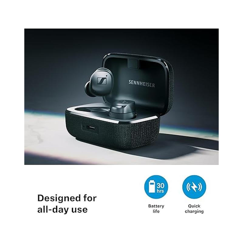 Sennheiser MOMENTUM 4 True Wireless Earbuds - Brand New - view 3