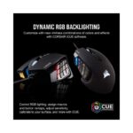 Corsair SCIMITAR RGB ELITE Gaming Mouse for MOBA, MMO – 18,000 DPI, 17 Programmable Buttons, iCUE Compatible – Black - view 8