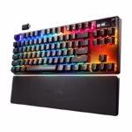 New SteelSeries Apex Pro TKL Wireless HyperMagnetic Gaming Keyboard — World's Fastest Keyboard — Esports Tenkeyless — OLED.