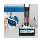 SUNSMAI - Wet Dry Vacuum Cleaner with Filtration and electrolytic Water, S12 Vacuum Cleaner Cordless with Battery and Voice.