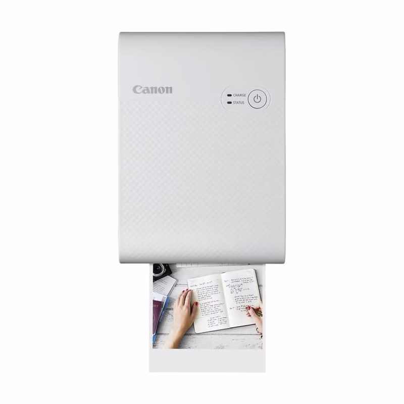 Canon Selphy Square Compact Photo Printer QX10, White - Brand New