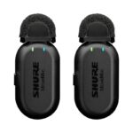 Shure MoveMic Two Kit - Pro Wireless Lavalier Microphones with Camera Receiver, MV-Two-KIT-Z7 - Black (Brand New)