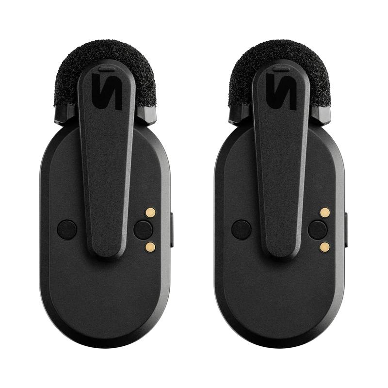 Shure MoveMic Two Kit - Pro Wireless Lavalier Microphones with Camera Receiver, MV-Two-KIT-Z7 - Black (Brand New) - view 2