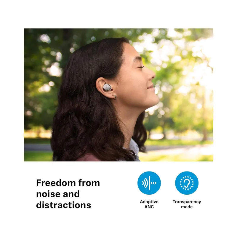 Sennheiser Momentum True Wireless 4 Smart Earbuds with Bluetooth 5.4, Crystal-Clear Sound, Comfortable Design, 30-Hour.