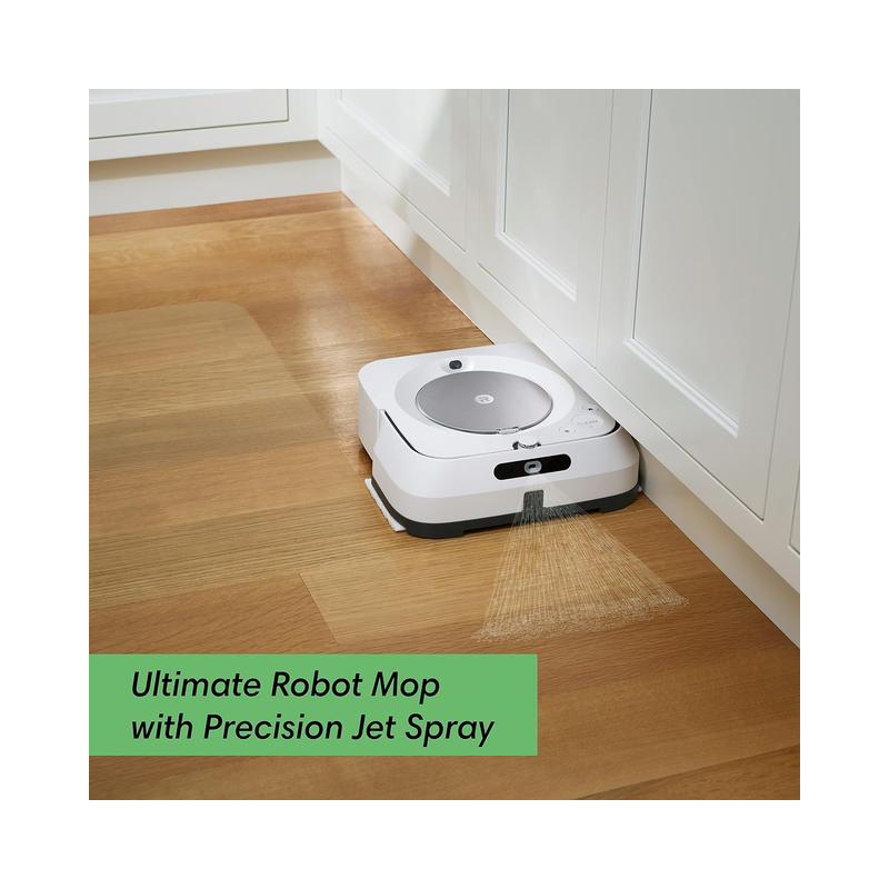 iRobot Braava Jet m6 Wi-Fi Connected Robot Mop (m611020) - Open Box - view 3