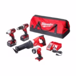 Milwaukee M18 Cordless Combo Compact Hammer Drill (2696-24) - Brand New