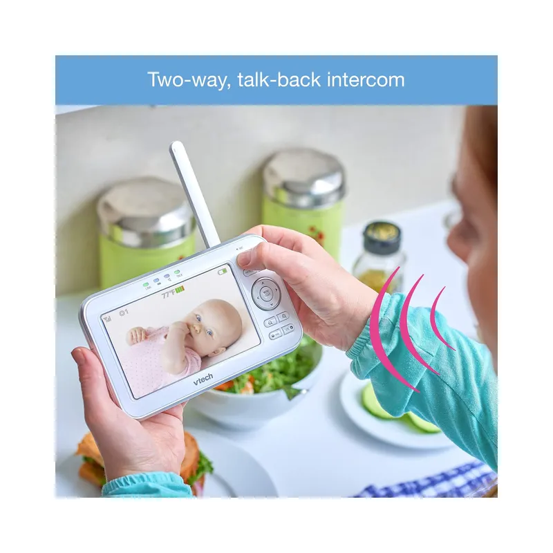 VTech VM5262 5" inch Color LCD Digital Video Baby Monitor (Brand New) - view 4