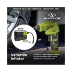 Sun Joe Cordless Air Compressor + Inflator Kit 24V Max (2.0Ah Battery + Charger) -Brand New - view 8