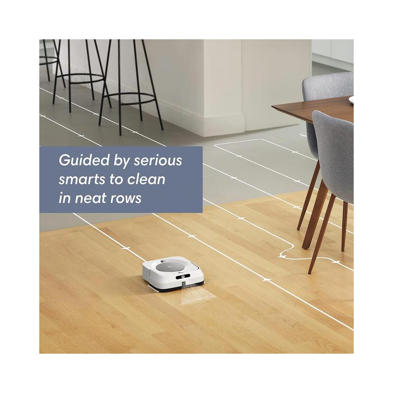iRobot Braava Jet m6 Wi-Fi Connected Robot Mop (m611020) - Open Box - view 6