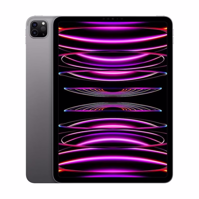 Apple iPad Pro 11-inch (4th Generation): with M2 chip, Liquid Retina Display, 128GB, Wi-Fi , 12MP front/12MP and 10MP Back.