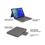 Logitech Folio Touch Keyboard Case with Trackpad for iPad Pro 11" (1st–3rd Gen) – Oxford Gray (Brand New) - view 5