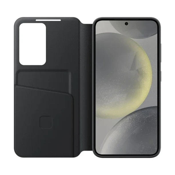 Original Samsung Galaxy S24 Smart View Wallet Case – Black