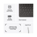 Apple iPad 9th Generation: with A13 Bionic chip, 10.2-inch Retina Display, 64GB, Wi-Fi, 12MP front/8MP Back Camera, Touch.