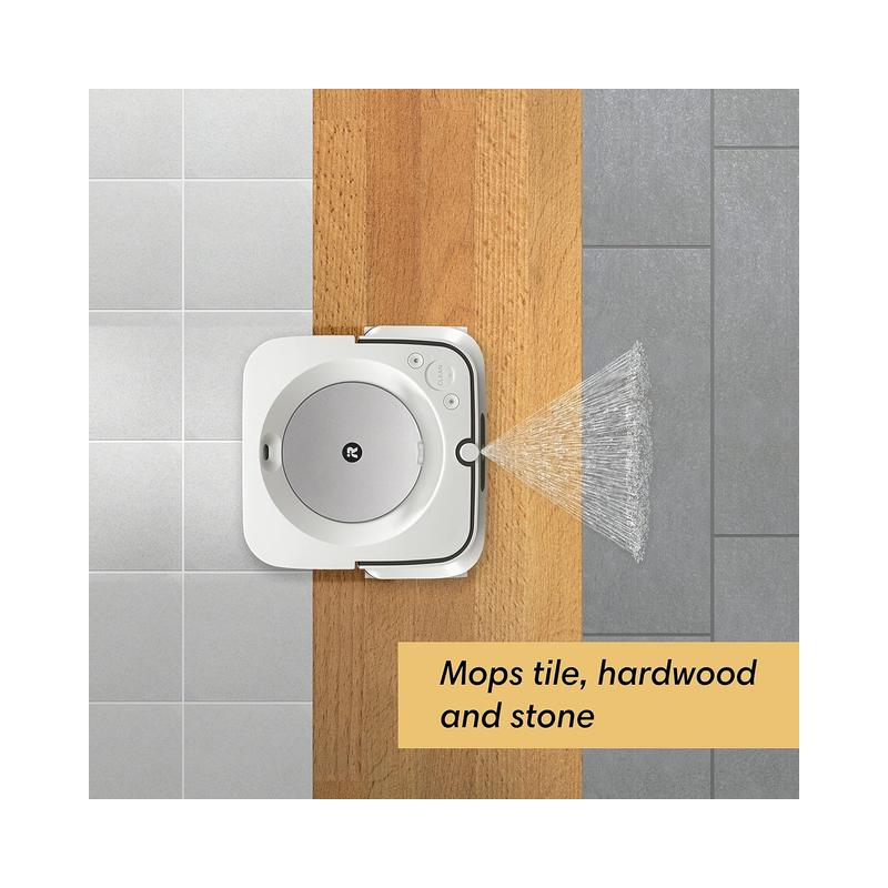 iRobot Braava Jet m6 Wi-Fi Connected Robot Mop (m611020) - Open Box - view 7