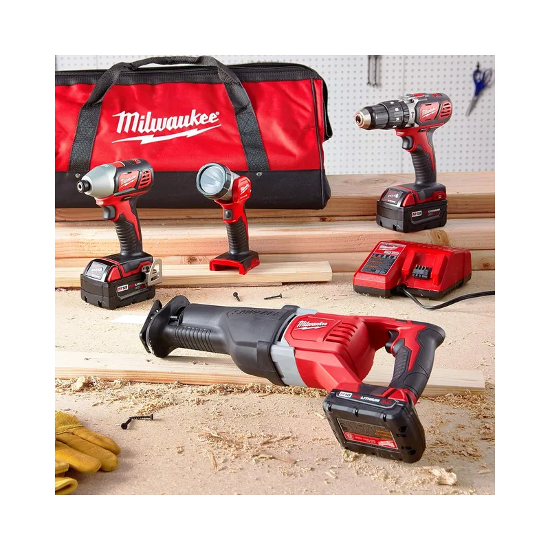 Milwaukee M18 Cordless Combo Compact Hammer Drill (2696-24) - Brand New - view 3
