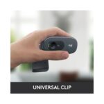 Logitech C270 720 Webcam with Noise-Reducing Mics - Black (Brand New) - view 4