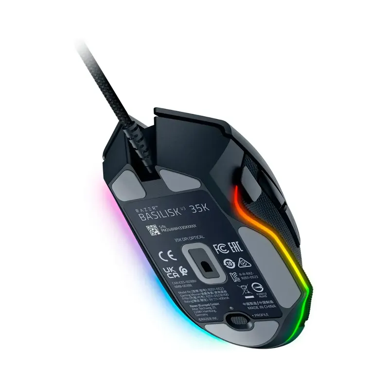Razer - Basilisk V3 Optical Gaming Mouse, Wired - (Brand New) - view 7