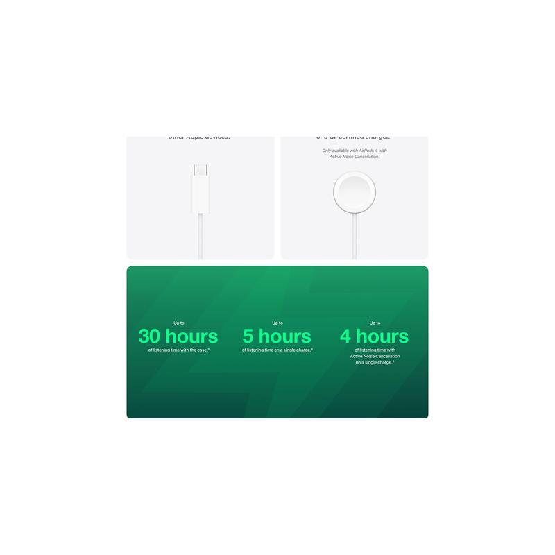 Apple AirPods 4 Wireless Earbuds (Certified Pre-Owned) - view 5