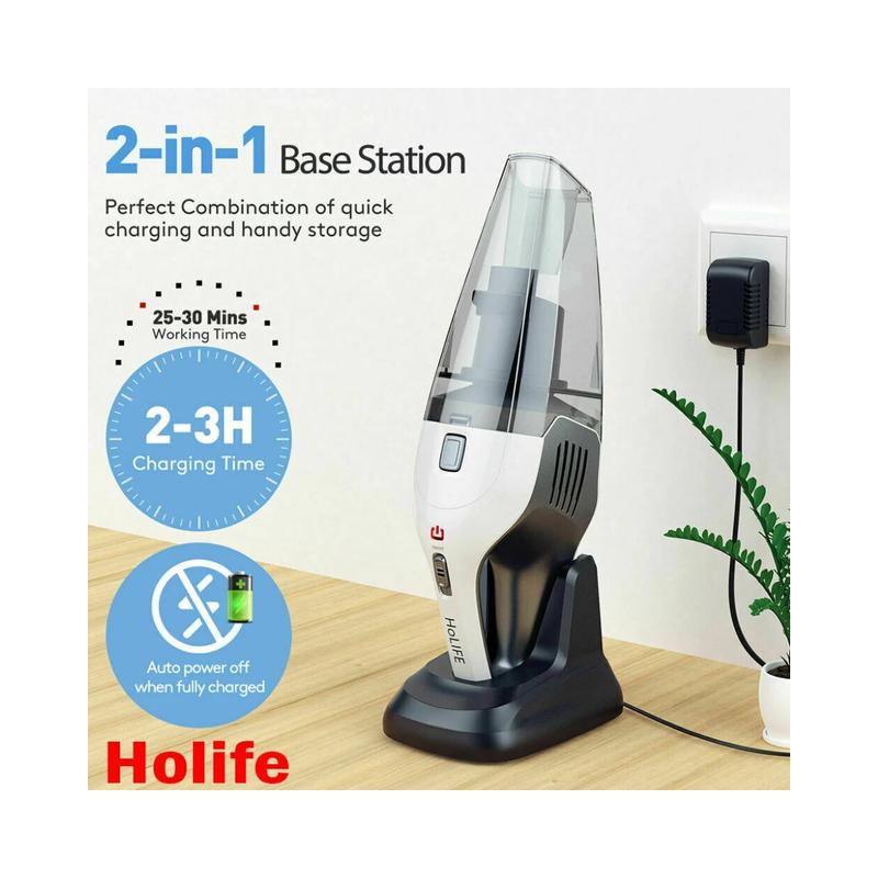 Holife Handheld Portable Cordless Vacuum Cleaner | HM036E - Brand New - view 4