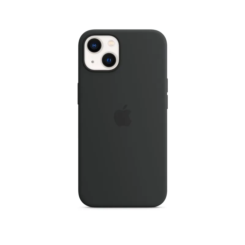 [Original] Apple Silicone Case with MagSafe for iPhone 13 – Midnight