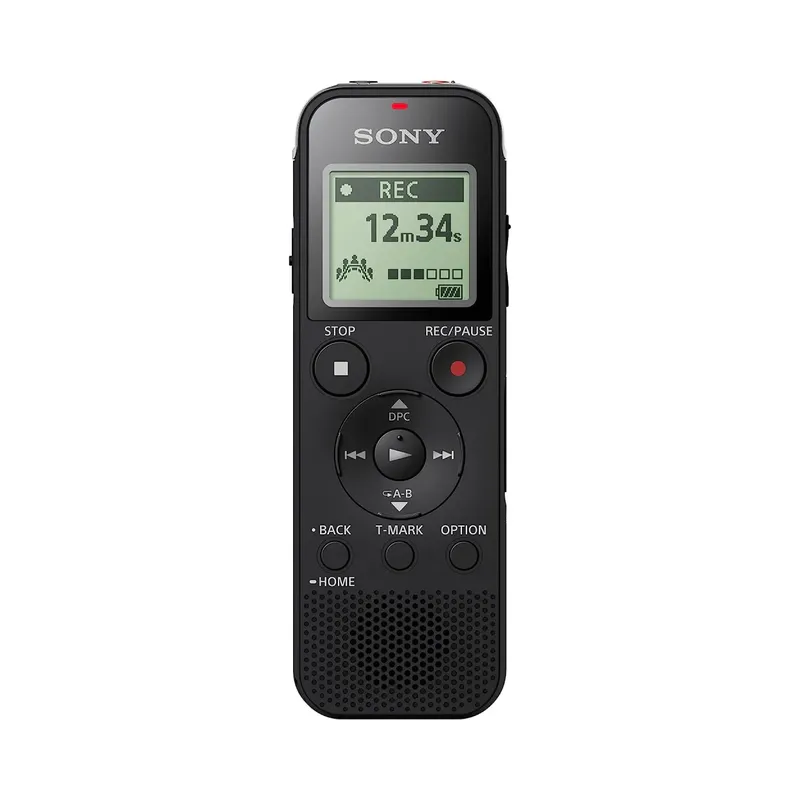 Sony ICD-PX470 Stereo Digital Voice Recorder, Black - Brand New