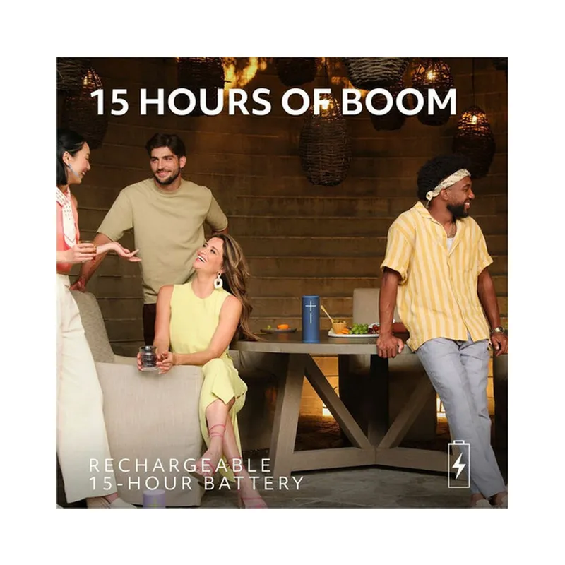 Ultimate Ears BOOM 4 Portable Waterproof Bluetooth Speaker With 360-Degree, Black - Brand New - view 2